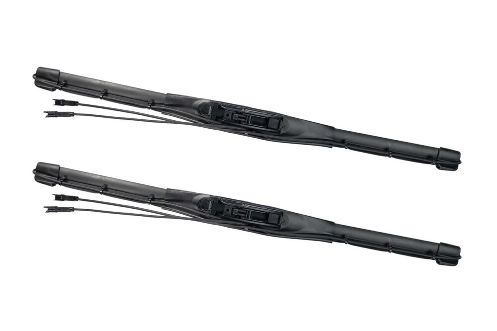 Beam Blade Elektrisk oppvarmede buede vindusviskere med 20" (50,8 cm) silikonpusserblad - 12 Volt 3