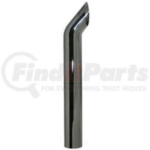 Topprør Chrome Aussie Style - Innv.diam. 3" (8,9 cm) - Lengde: 48" (122 cm)